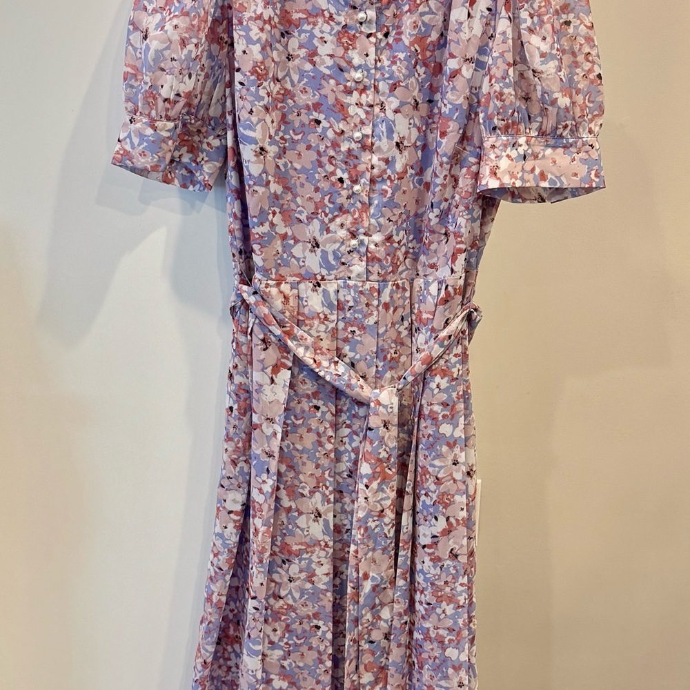 Chelsea28 Multicolor Floral Short Sleeve Dress